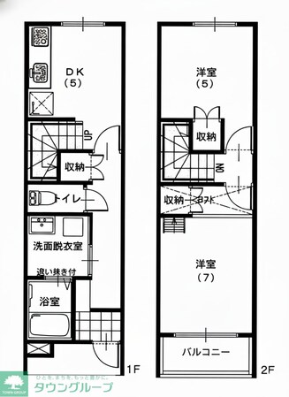 アルファ 20 Dの物件間取画像
